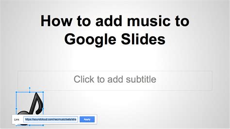 how to insert music into google slides and why it can enhance your presentation style